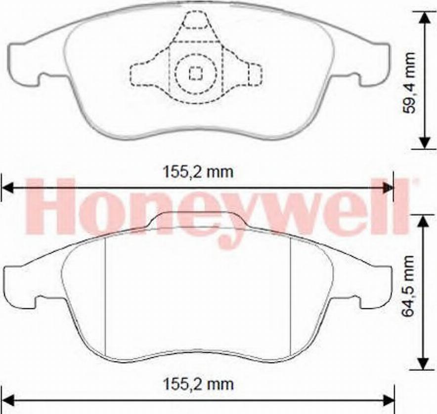 BENDIX 573268B - Kit de plaquettes de frein, frein à disque cwaw.fr