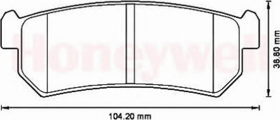 BENDIX 573216B - Kit de plaquettes de frein, frein à disque cwaw.fr