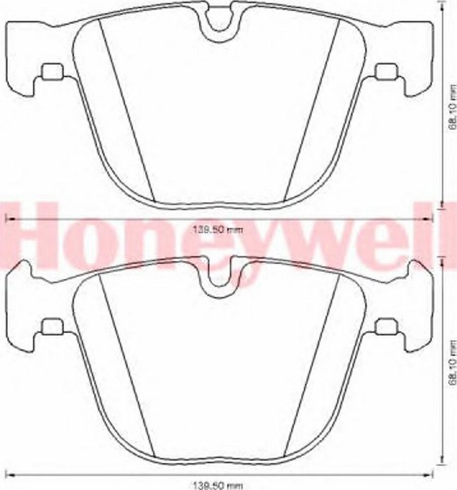 BENDIX 573271B - Kit de plaquettes de frein, frein à disque cwaw.fr