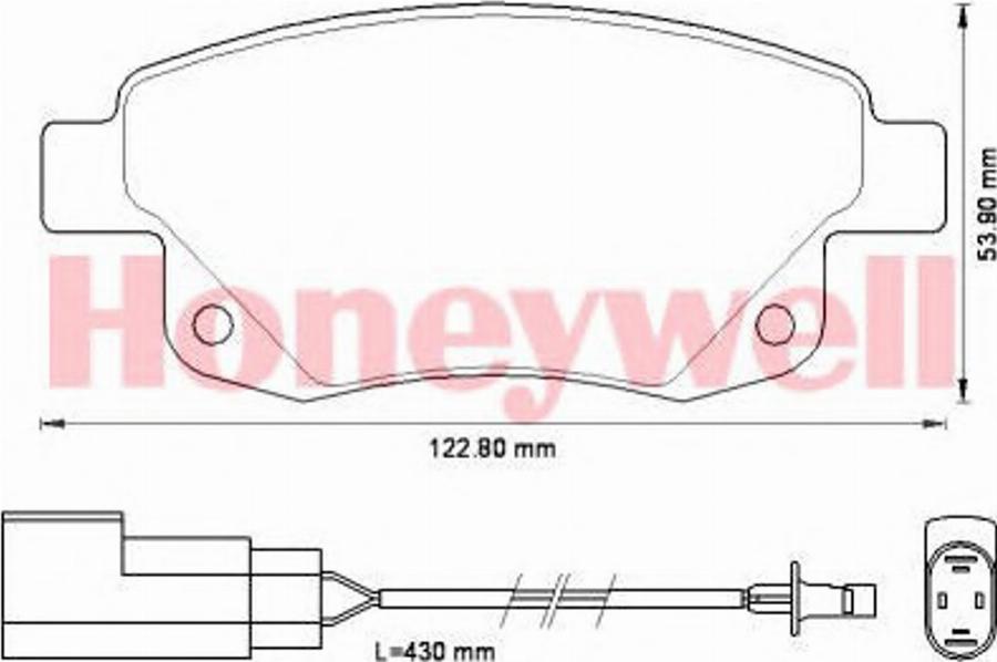 BENDIX 573277B - Kit de plaquettes de frein, frein à disque cwaw.fr