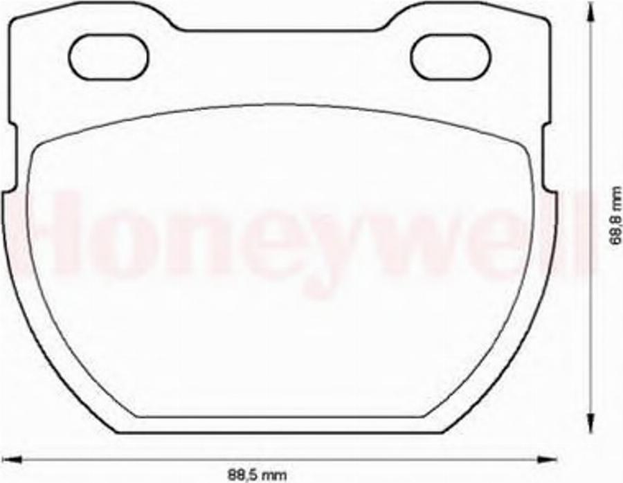 BENDIX 572494B - Kit de plaquettes de frein, frein à disque cwaw.fr