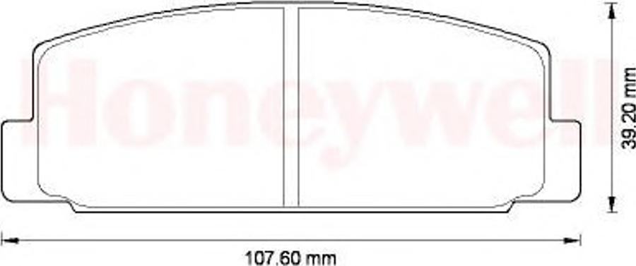 BENDIX 572490B - Kit de plaquettes de frein, frein à disque cwaw.fr