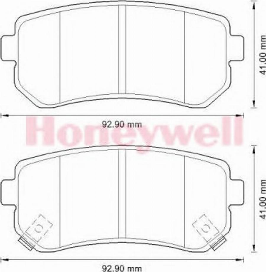 BENDIX 572590B - Kit de plaquettes de frein, frein à disque cwaw.fr