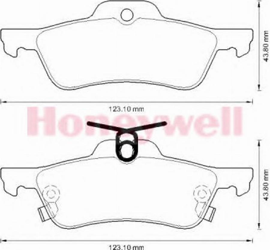 BENDIX 572588B - Kit de plaquettes de frein, frein à disque cwaw.fr