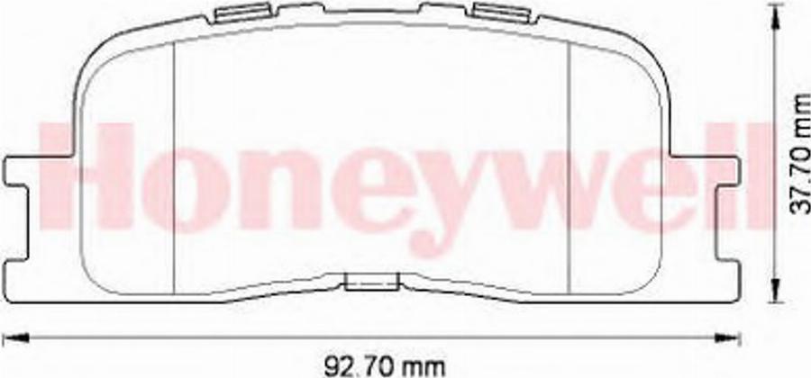 BENDIX 572583B - Kit de plaquettes de frein, frein à disque cwaw.fr