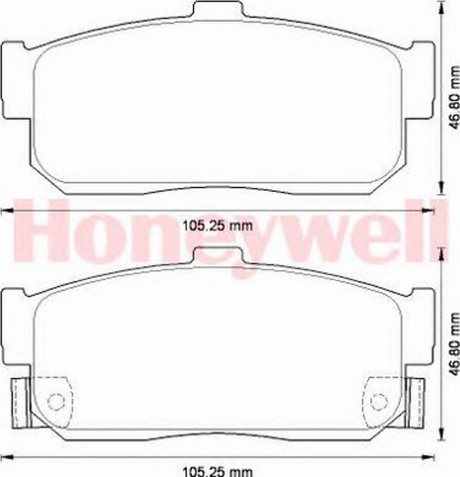 BENDIX 572582B - Kit de plaquettes de frein, frein à disque cwaw.fr