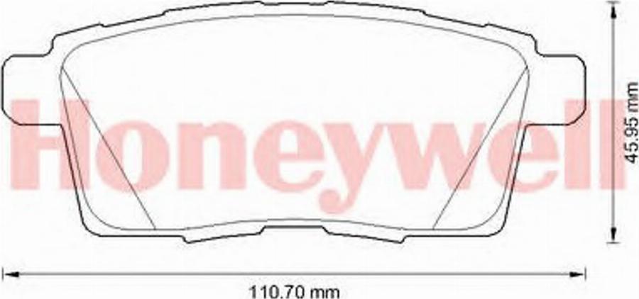 BENDIX 572644B - Kit de plaquettes de frein, frein à disque cwaw.fr