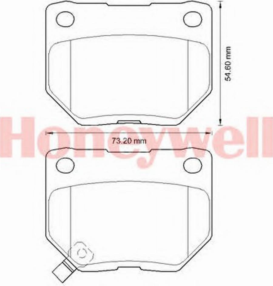 BENDIX 572645B - Kit de plaquettes de frein, frein à disque cwaw.fr