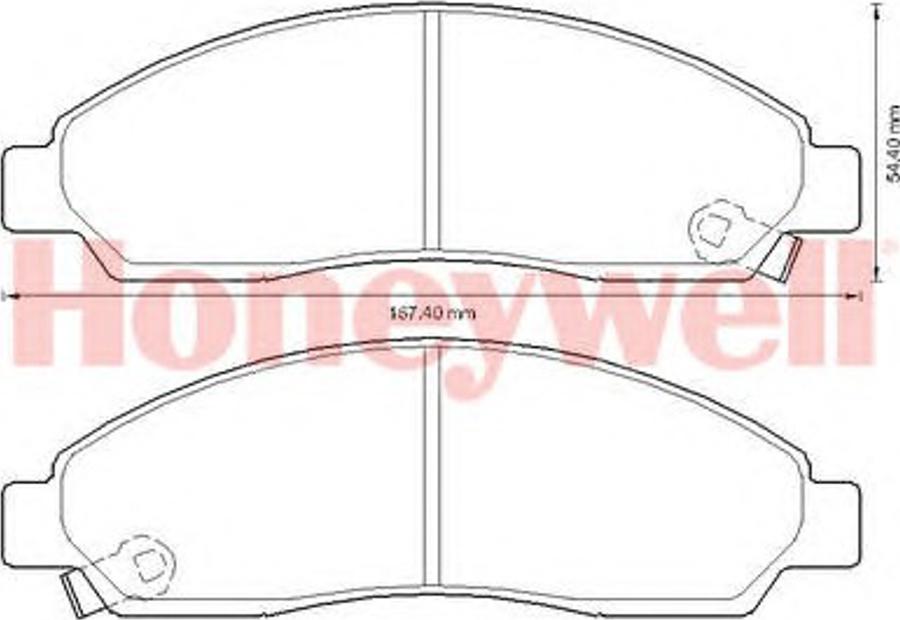 BENDIX 572643B - Kit de plaquettes de frein, frein à disque cwaw.fr