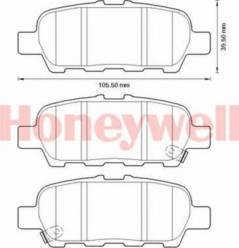 BENDIX 572654B - Kit de plaquettes de frein, frein à disque cwaw.fr