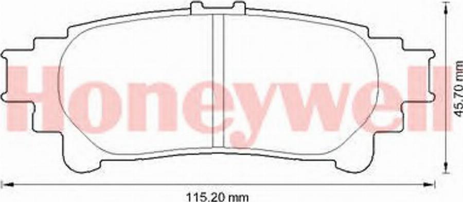 BENDIX 572656B - Kit de plaquettes de frein, frein à disque cwaw.fr