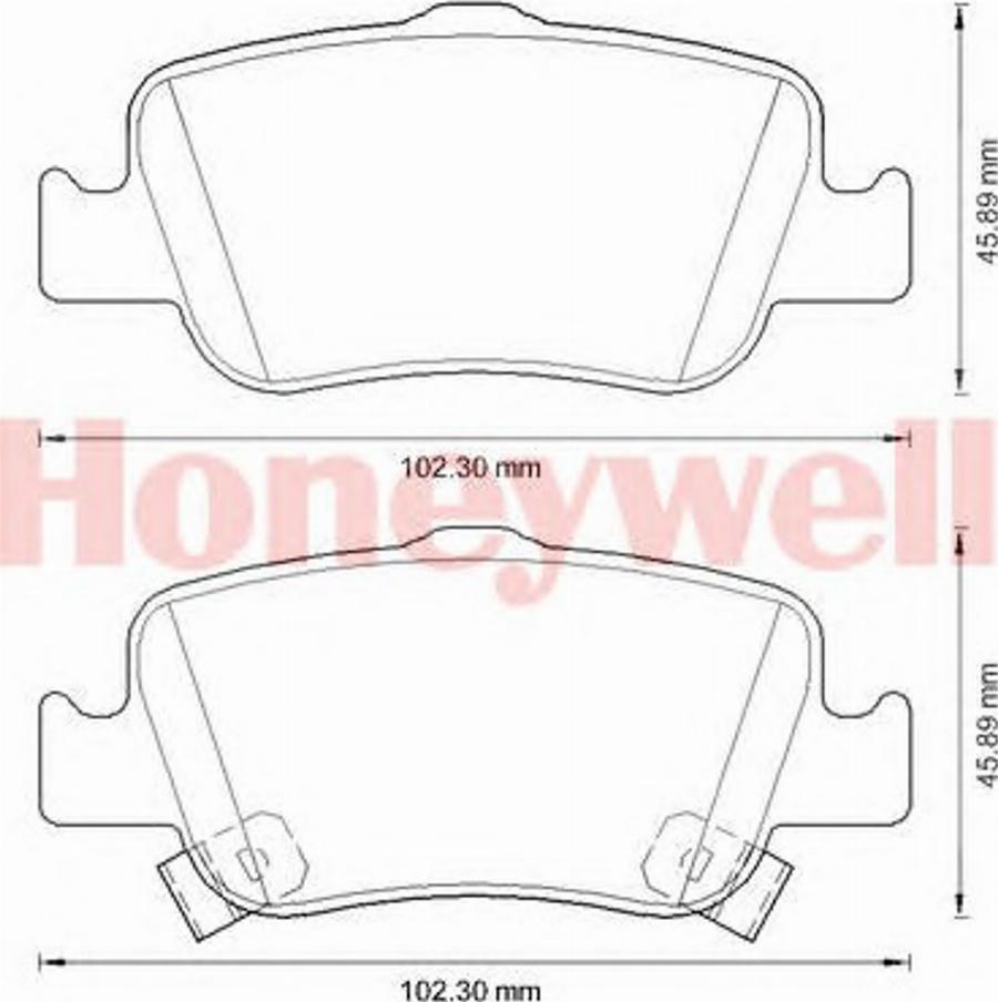 BENDIX 572601B - Kit de plaquettes de frein, frein à disque cwaw.fr