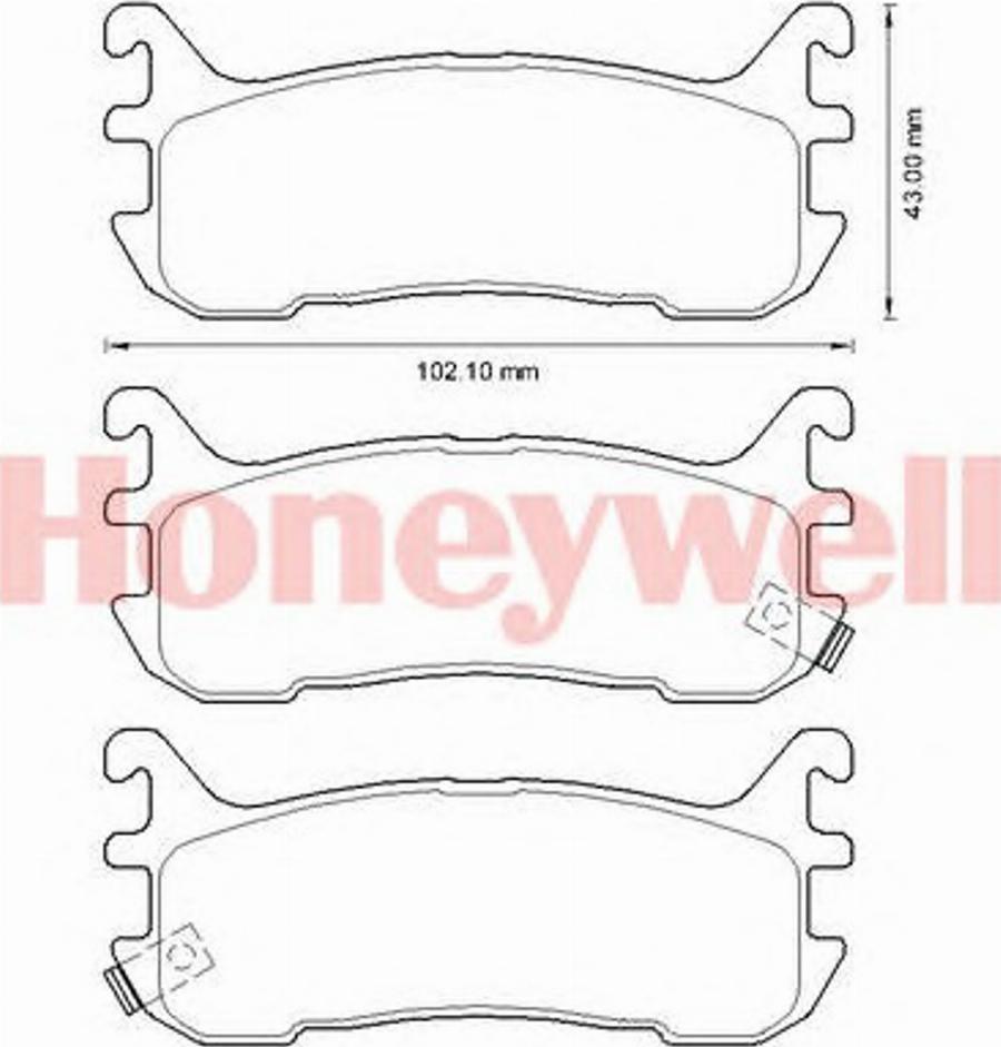 BENDIX 572602B - Kit de plaquettes de frein, frein à disque cwaw.fr