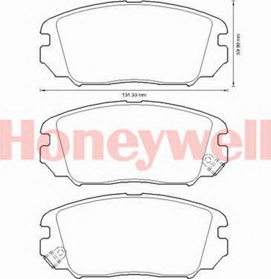 BENDIX 572616B - Kit de plaquettes de frein, frein à disque cwaw.fr