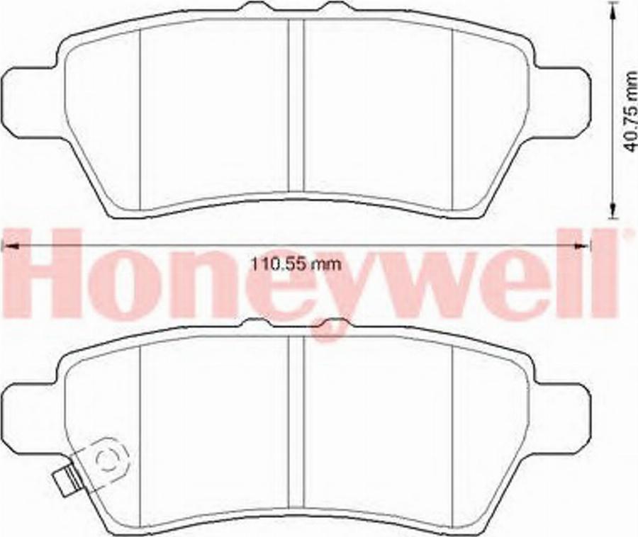 BENDIX 572610B - Kit de plaquettes de frein, frein à disque cwaw.fr