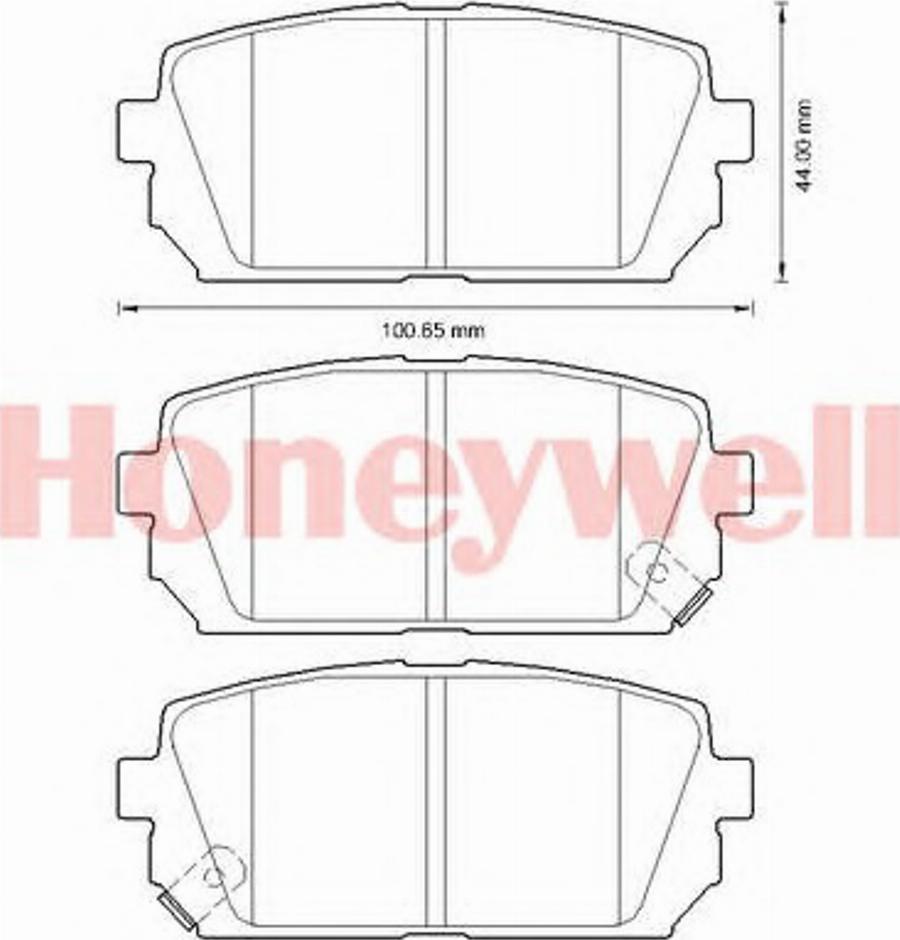 BENDIX 572613B - Kit de plaquettes de frein, frein à disque cwaw.fr