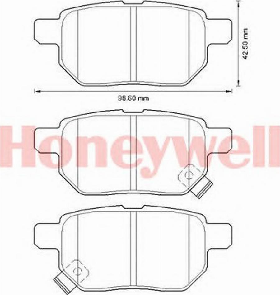 BENDIX 572632B - Kit de plaquettes de frein, frein à disque cwaw.fr