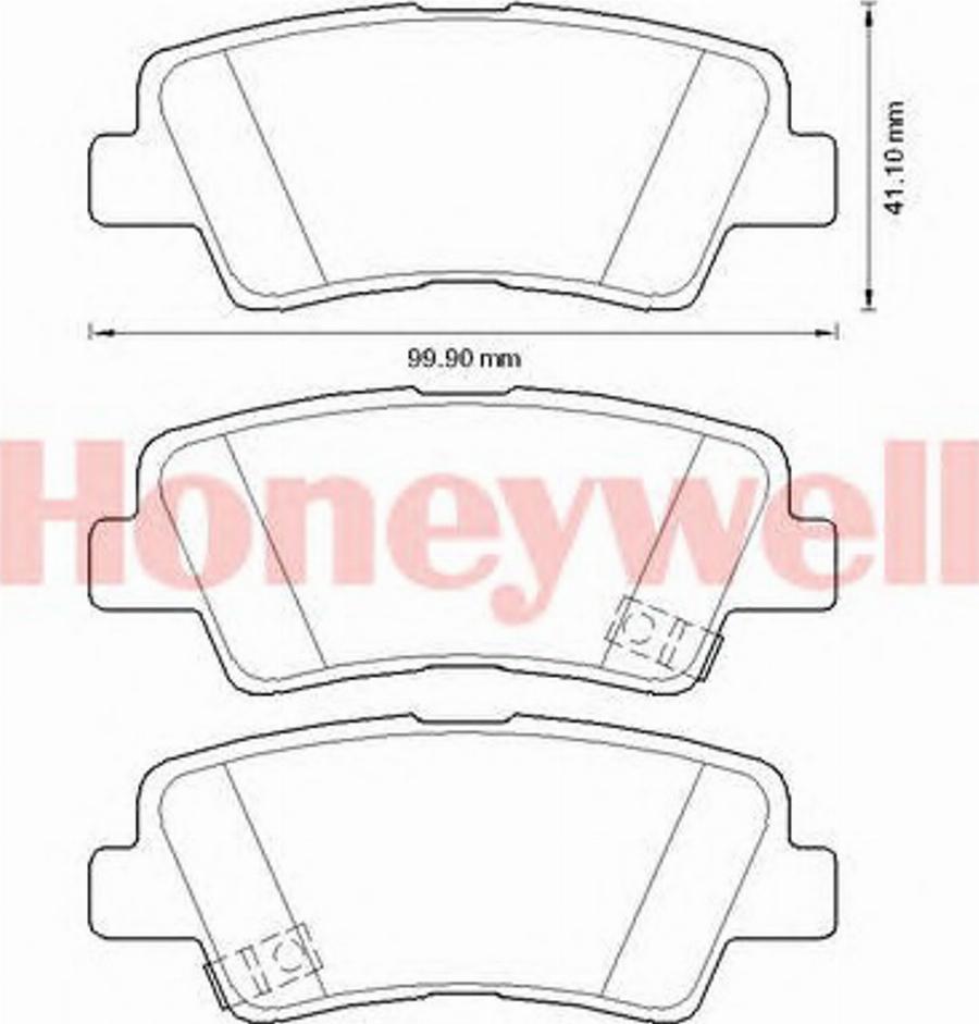 BENDIX 572629B - Kit de plaquettes de frein, frein à disque cwaw.fr