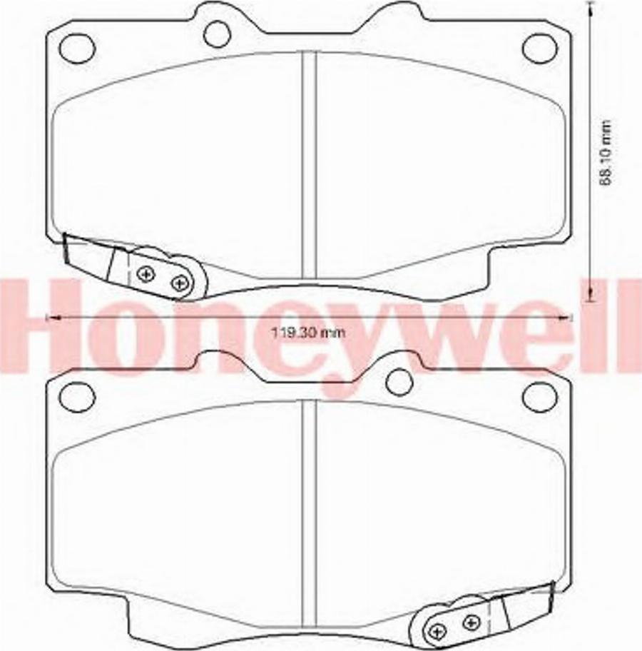 BENDIX 572625B - Kit de plaquettes de frein, frein à disque cwaw.fr