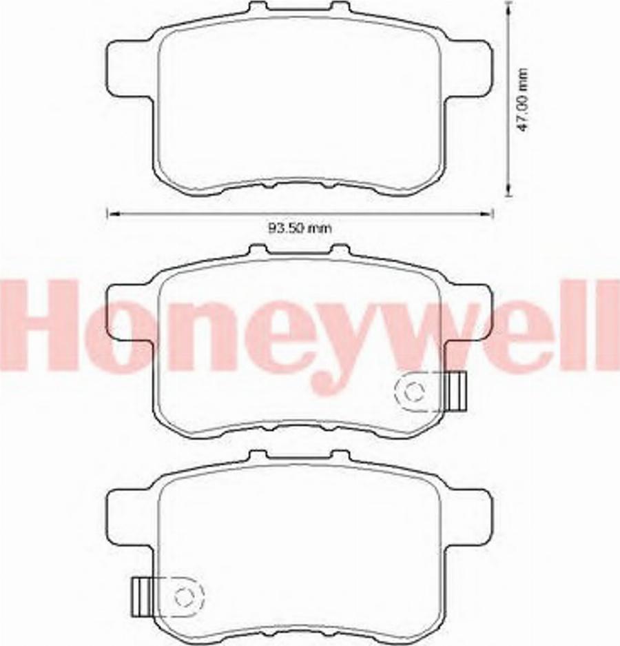 BENDIX 572626B - Kit de plaquettes de frein, frein à disque cwaw.fr