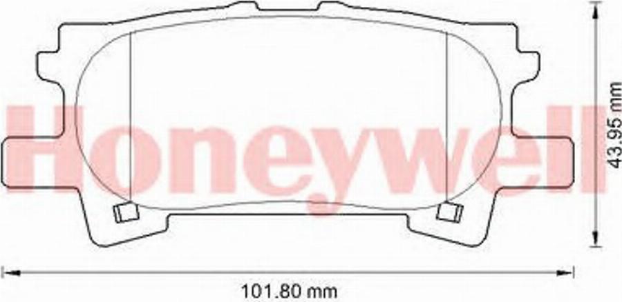 BENDIX 572621B - Kit de plaquettes de frein, frein à disque cwaw.fr