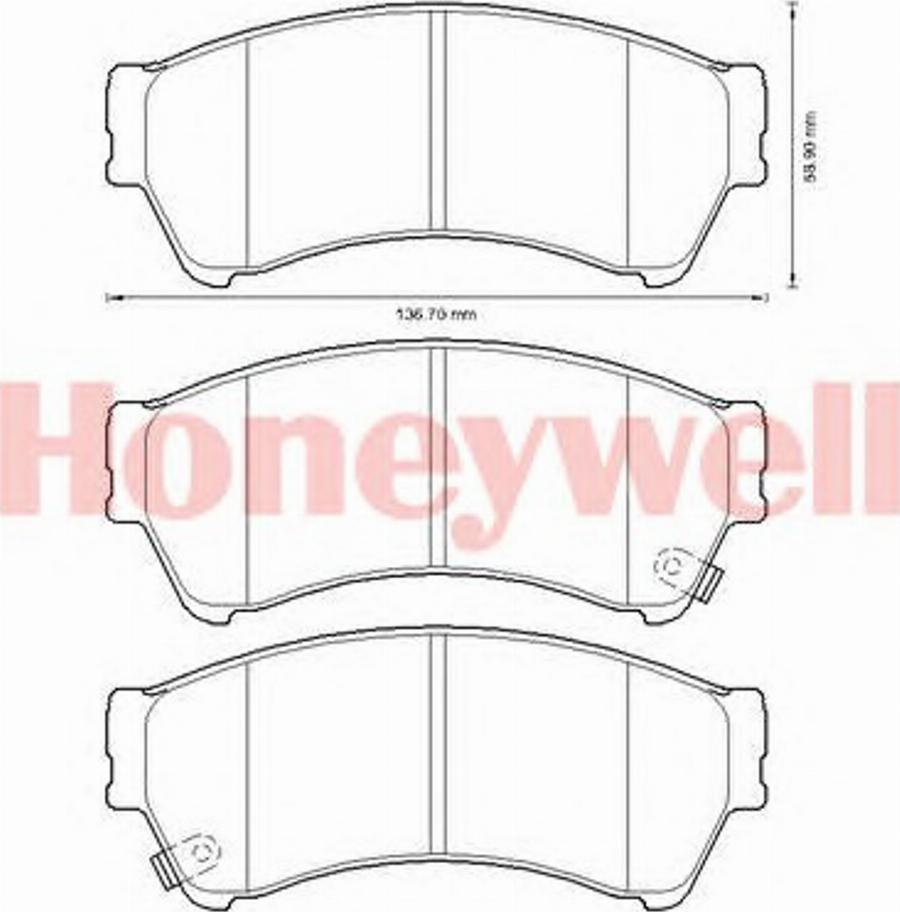 BENDIX 572628B - Kit de plaquettes de frein, frein à disque cwaw.fr