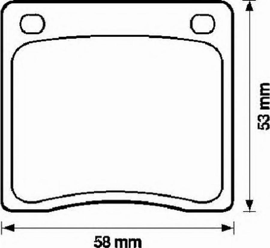 BENDIX 572101B - Kit de plaquettes de frein, frein à disque cwaw.fr