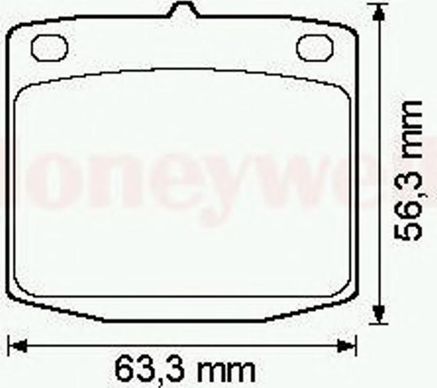 BENDIX 572108B - Kit de plaquettes de frein, frein à disque cwaw.fr