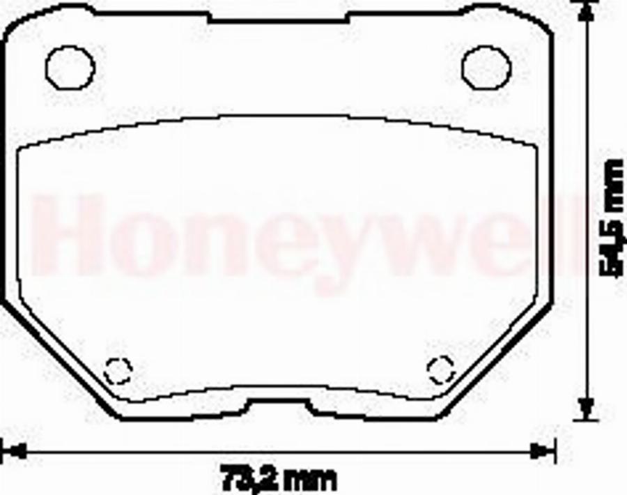 BENDIX 572110B - Kit de plaquettes de frein, frein à disque cwaw.fr