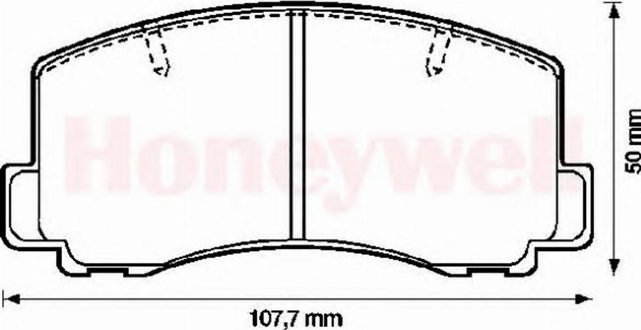 BENDIX 572187B - Kit de plaquettes de frein, frein à disque cwaw.fr