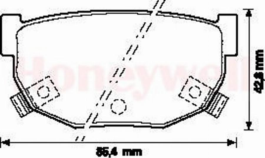 BENDIX 572130B - Kit de plaquettes de frein, frein à disque cwaw.fr