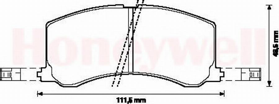 BENDIX 572399 B - Kit de plaquettes de frein, frein à disque cwaw.fr