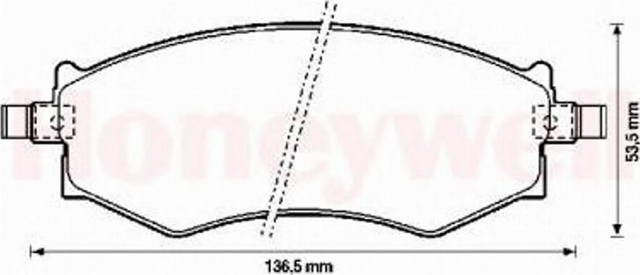 BENDIX 572339B - Kit de plaquettes de frein, frein à disque cwaw.fr