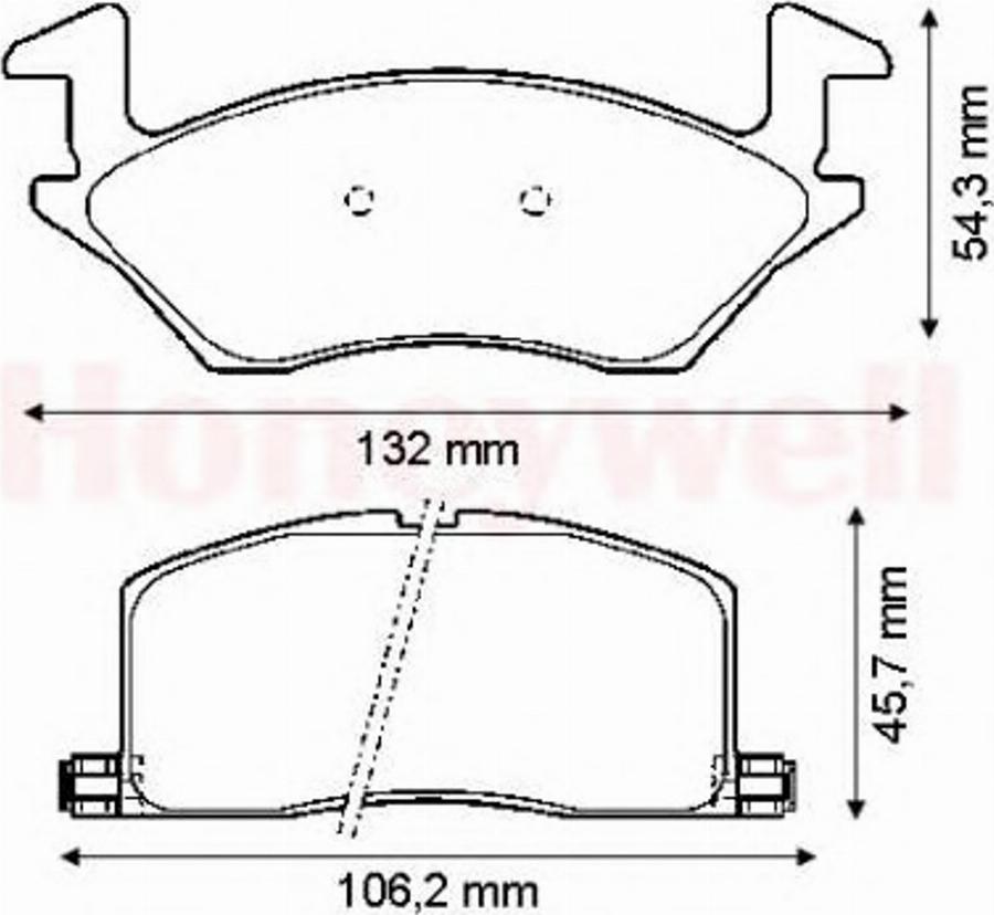 BENDIX 572327B - Kit de plaquettes de frein, frein à disque cwaw.fr