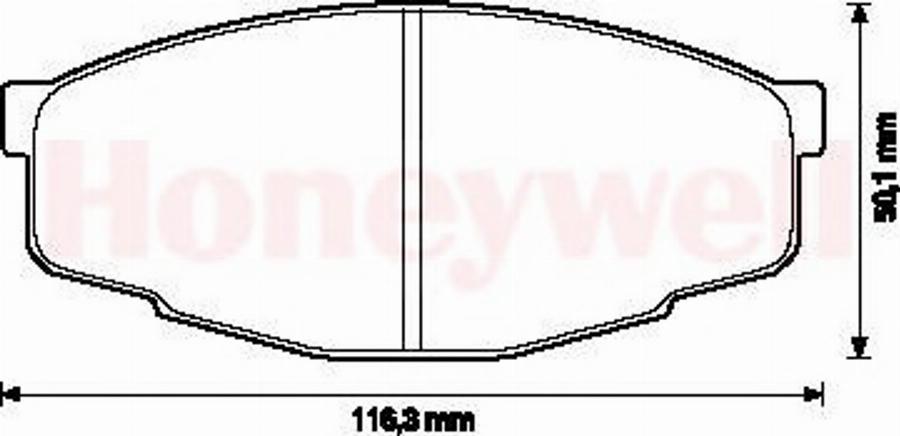 BENDIX 572246B - Kit de plaquettes de frein, frein à disque cwaw.fr