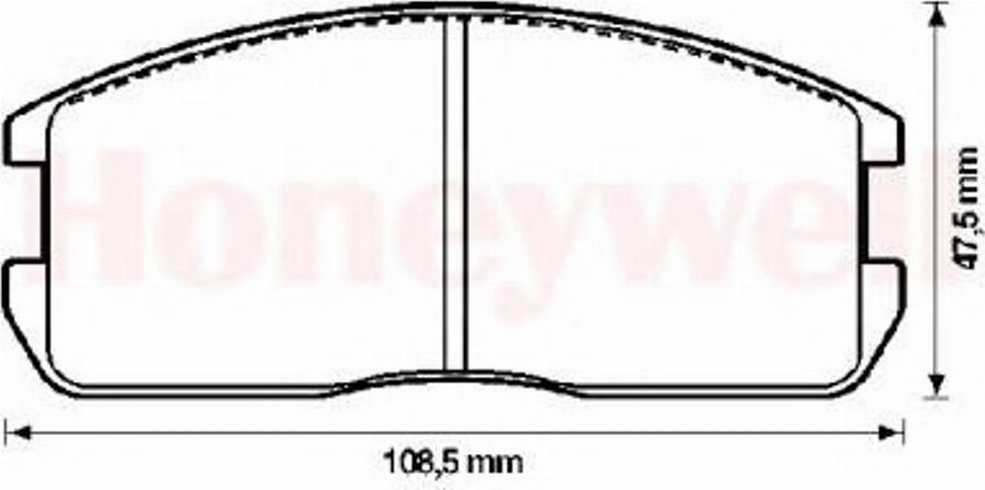 BENDIX 572209B - Kit de plaquettes de frein, frein à disque cwaw.fr