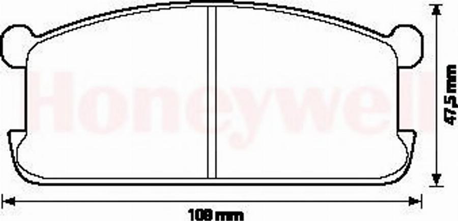 BENDIX 572216B - Kit de plaquettes de frein, frein à disque cwaw.fr