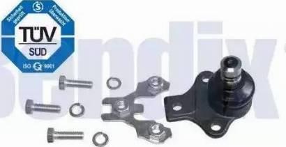 BENDIX 041276B - Rotule de suspension cwaw.fr