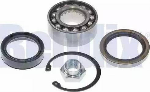 BENDIX 051008B - Kit de roulements de roue cwaw.fr