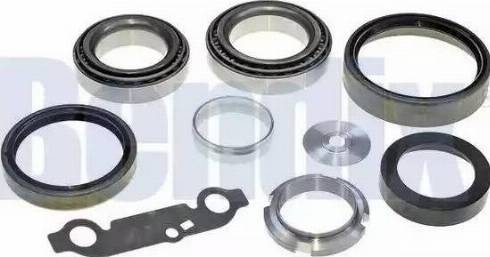 BENDIX 051186B - Kit de roulements de roue cwaw.fr