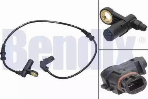 BENDIX 058034B - Capteur, vitesse de roue cwaw.fr