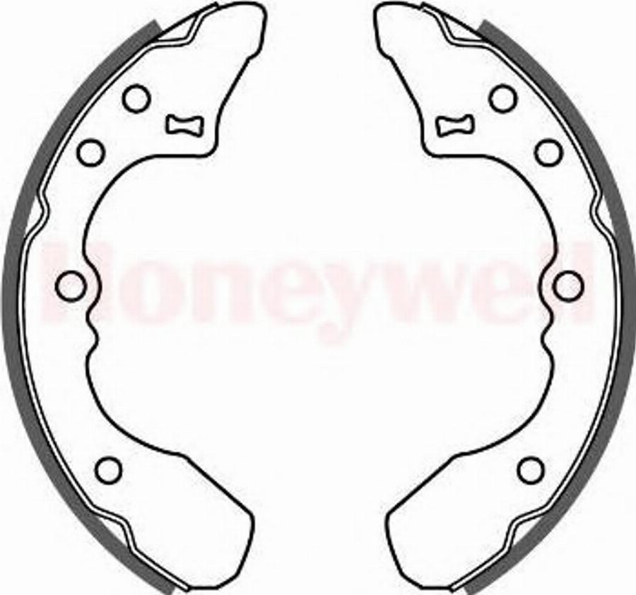 BENDIX 361394B - Jeu de mâchoires de frein cwaw.fr