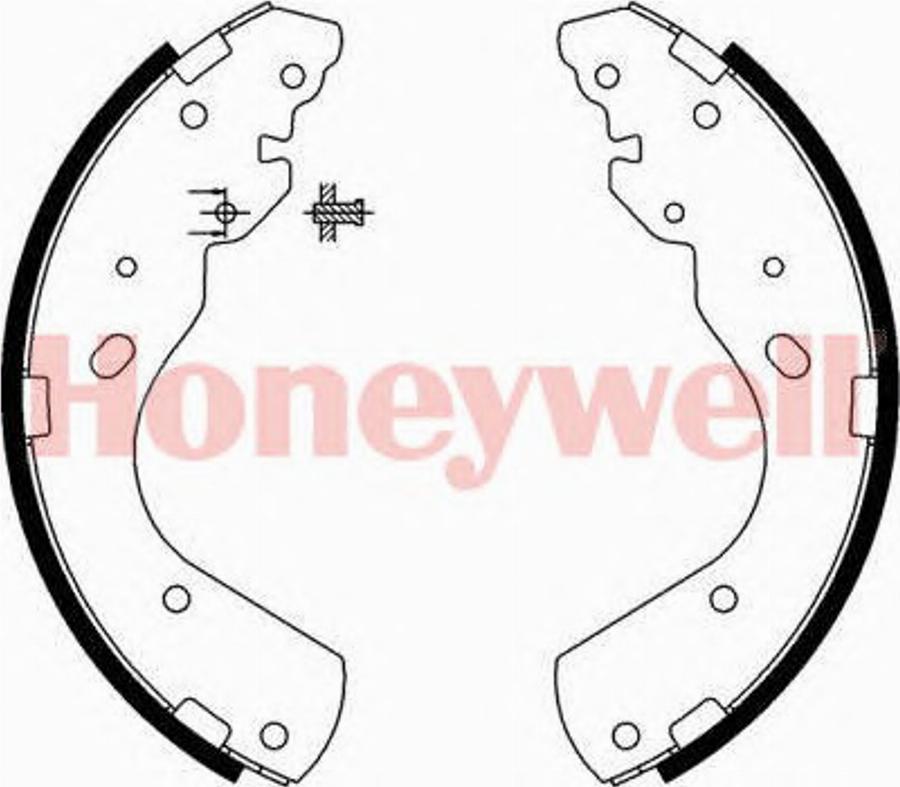 BENDIX 362469B - Jeu de mâchoires de frein cwaw.fr