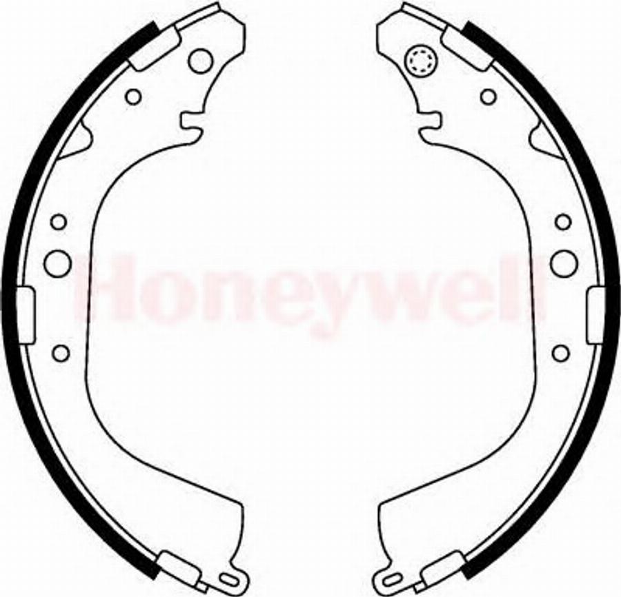 BENDIX 362349 B - Jeu de mâchoires de frein cwaw.fr