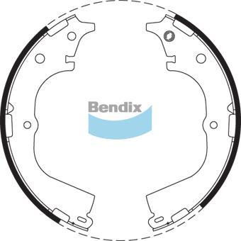 BENDIX BS1678 - Jeu de mâchoires de frein cwaw.fr