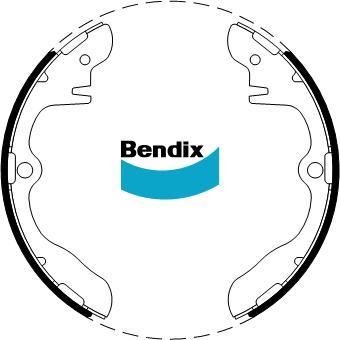 BENDIX BS1389 - Jeu de mâchoires de frein cwaw.fr