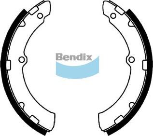 BENDIX BS1746 - Jeu de mâchoires de frein cwaw.fr