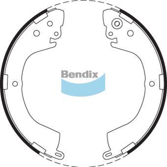 BENDIX BS1759 - Jeu de mâchoires de frein cwaw.fr