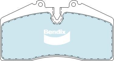 BENDIX DB439 GCT - Kit de plaquettes de frein, frein à disque cwaw.fr