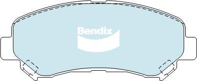 BENDIX DB1946 4WD - Kit de plaquettes de frein, frein à disque cwaw.fr